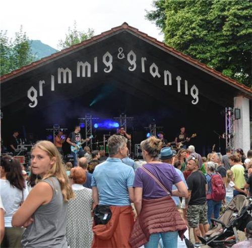 Zum „Grimmig-und-Grantig-Festival“ werden Hunderte von Besuchern erwartet.Foto . Archiv Eder.