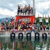 Segeln, Spaß und Silberdelphine beim Chiemsee-Yacht-Club