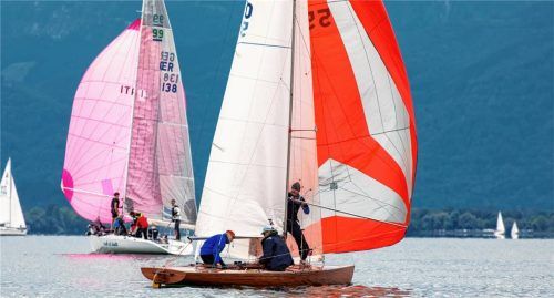 78 Yachten und Boote haben auf dem Weitsee um den Sieg gekämpft. Foto Uli Seer