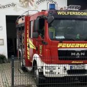 Zaun blockiert Feuerwehr
