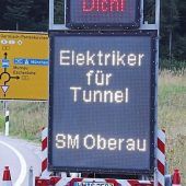 Elektriker für Tunnel Oberau gesucht