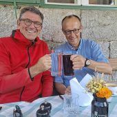 Bundeskanzler urlaubt am Tegernsee