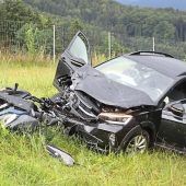 Motorradfahrer stirbt auf A95