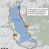 Wochenlang Vollsperre