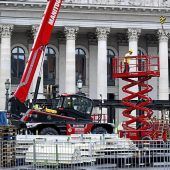 Aufbau der IAA startet