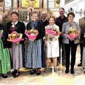 Verabschiedung langjähriger Mitglieder beim Kirchenchor am Wasen