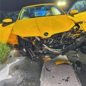 Drei Verletzte bei schwerem Unfall