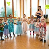 Prinzessinnen und Drachen im Schloss
