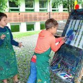Pinsel, Rolle und Feuereifer