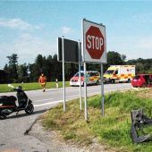 Unfall nach Vorfahrtsverstoß