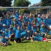 Drei Tage lang Ferienspaß am Fußballplatz