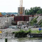 Auslassbauwerk im Zeitplan