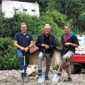 Bauarbeiten für neuen Hochbehälter in Unterwössen