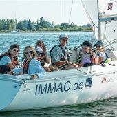 Wende und Halse auf dem Chiemsee
