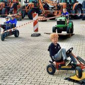 Besuch im Bauhof