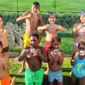 Kinder haben wieder viel Spaß beim Schwimmenlernen mit „Kolbermoorer helfen“