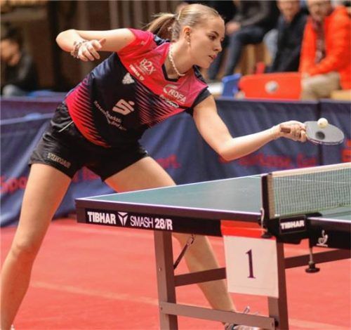 Annett Kaufmann lieferte bei den Europe Smash eine insgesamt hervorragende Leistung ab.Foto Gerhard Erlich