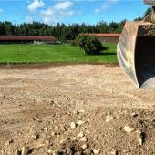 Neuer Regenwasserkanal für Oberreit