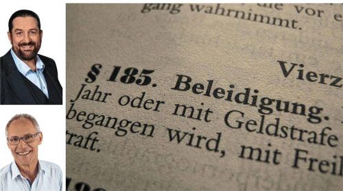 Das Anzeigen-Pingpong zwischen AfD-Bezirksrat Christian Demmel (oben) und Linken-Bezirksrat Dr. Klaus Weber geht weiter: Demmel hat nun Weber wegen Beleidigung angezeigt. Fotos Imago/re