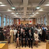 30-köpfige Delegation bei Jubiläumsbesuch