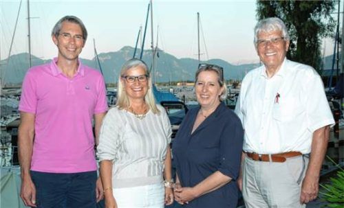 Der gewählte Vorstand: (von links) Bernhard Seidl, Katharina Reh, Sabine Westermeyr und Dr. Herbert Reuther. Foto  Berger