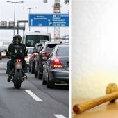 Wilder Ritt mit Tempo 200 über die A8