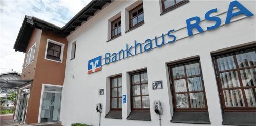 Die Geschäftsstelle des Bankhauses RSA in Soyen (Archivbild). Foto Leitner