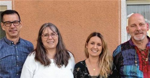 Die Vorstandschaft: (von links) Michael Schöpf, Ulrike Fußeder, Christina Maier und Heinz Schirmann.