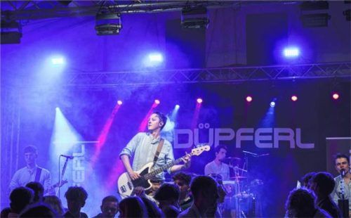 Dieses Jahr wieder am Start: Die Band i-Düpferl. Foto Ludwig Stuffer