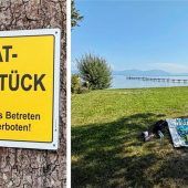 Streit um Zugang am Malerwinkel