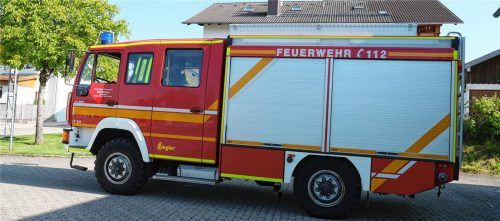 Ein neues Tanklöschfahrzeug soll die Feuerwehr Höhenrain bekommen. Allerdings erst im Jahr 2027, dann wird das aktuelle 25 Jahre auf dem Buckel haben. Foto merk