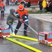 Entenrennen trotzt dem Starkregen