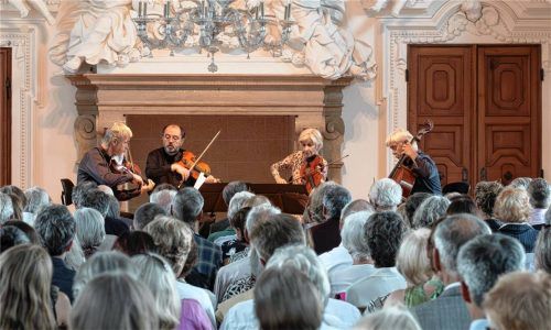 Festivo-Konzert mit dem Hagen-Quartett im Preysingsaal Schloss Hohenaschau.Foto erkes