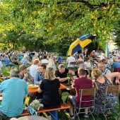 Biergarten poppt heute wieder auf