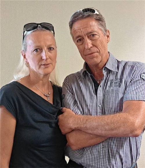 Hätten sich höhere Haftstrafen gewünscht: Annett Liedke und Jürgen Deinhart aus Siegsdorf. Foto Weiser