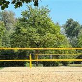 Neue Beachvolleyballfelder am Happingerausee