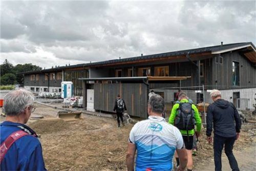 In Wildenwart entsteht derzeit das gemeinsame Kinderhaus der beiden Nachbargemeinden Prien und Frasdorf.