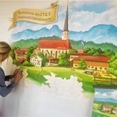 Neues Trachtenheim kurz vor Fertigstellung
