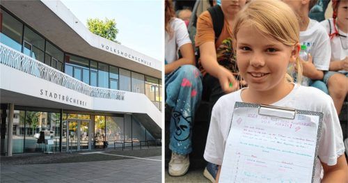 Leni möchte keine Ausgrenzung für Kinder – auch nicht in der Kolbermoorer Stadtbücherei: dafür hat sie Unterschriften gesammelt. Fotos Riediger