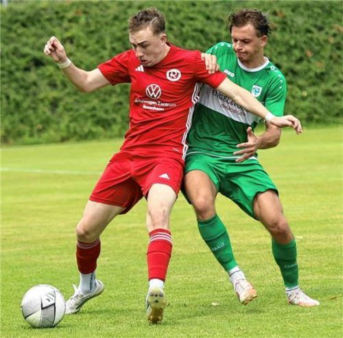 Liam Markulin erzielte kurz vor Schluss den Führungstreffer für die Sechziger.Foto Oliver Rabuser