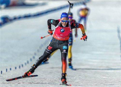 Mit dem Sieg im Gesamtweltcup erfüllte sich Franziska Preuß ihren großen Traum. Nun soll noch ein Triumph bei Olympia folgen.Foto Imago