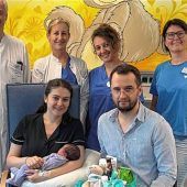 1000. Neubürger in der Geburtsstation