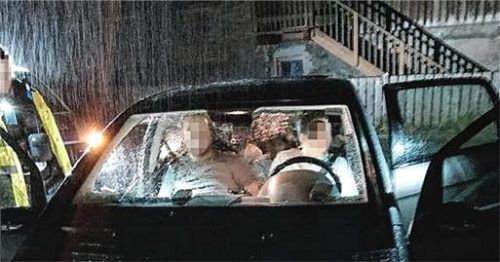 Zugriff in der Nacht: Die Bundespolizei hat einen mutmaßlichen Schleuser erwischt.Foto Bundespolizeiinspektion Rosenheim