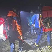 Hüttenwirte werden zu Bergrettern