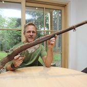 Waffe eines Wilderers im Walchensee