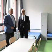 Blick in den Asyl-Block