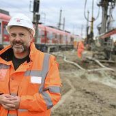 Mit Gottes Segen in die Grube