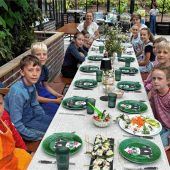 Wilde Kücheim Garten Eden