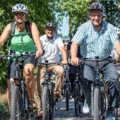 Fahrradtour mit Ilse Aigner