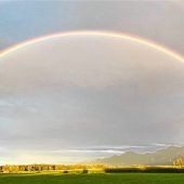 Der Chiemgau unterm Regenbogen